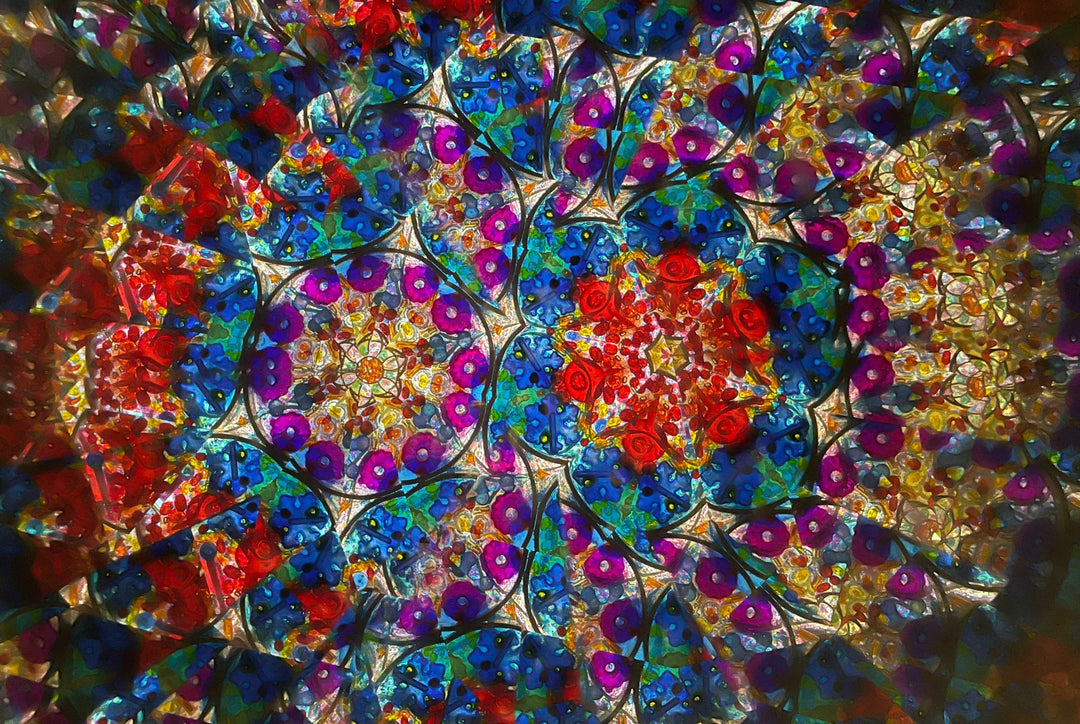 Super Giant Elliptic Flower Kaleidoscope - the 