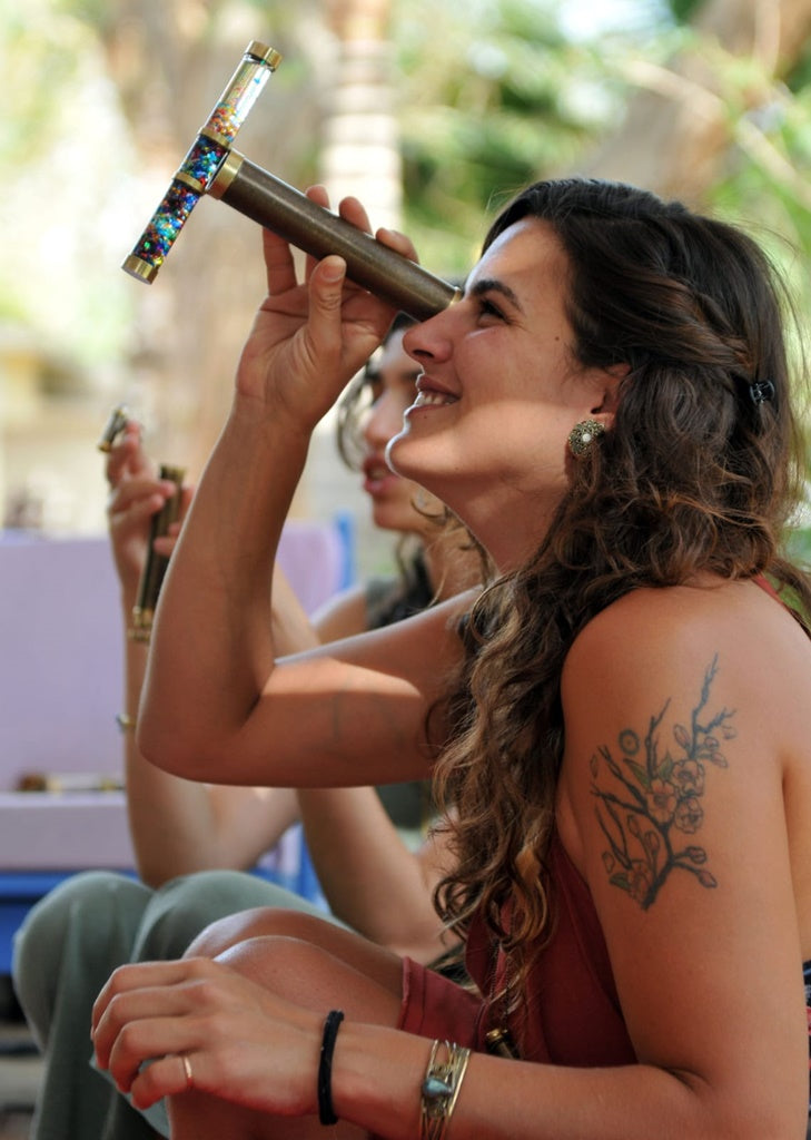Long Oil Kaleidoscope - the 