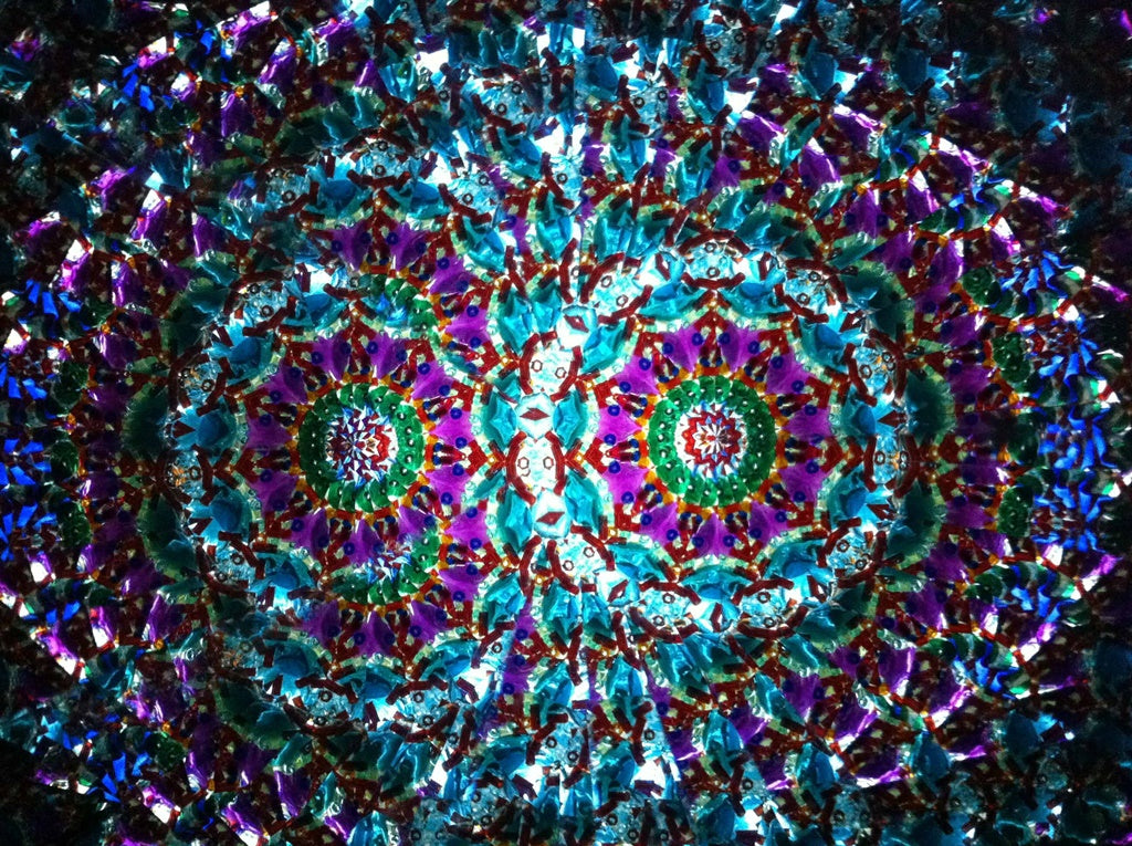 Short Oil Kaleidoscope - the 