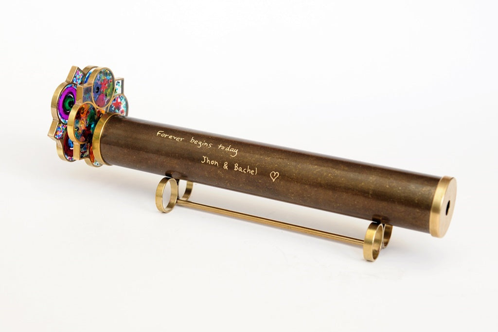 Long flower wheels Kaleidoscope - the 